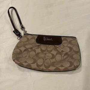 Coach wristlet